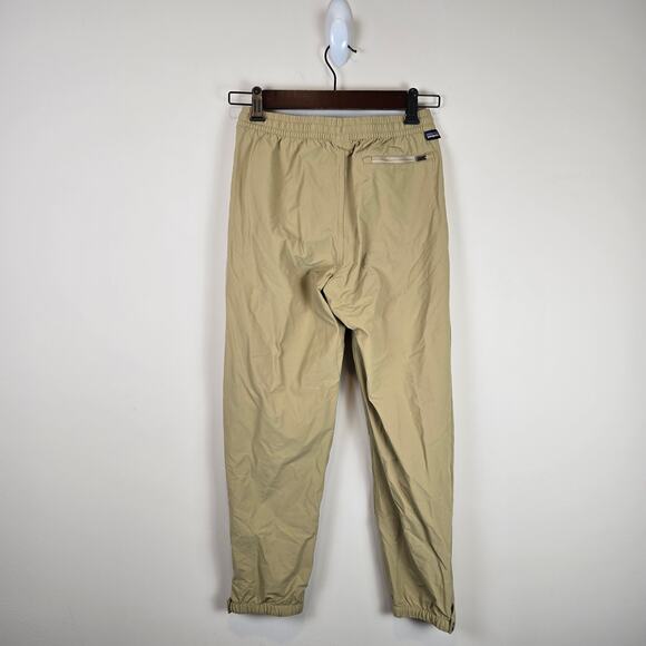 Patagonia Kids Quandary Pants Size L/12 Classic Tan Hiking 40+ UPF - Picture 4 of 4